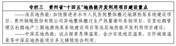 地大熱能：貴州新能源發(fā)展“十四五”規(guī)劃地?zé)嵬顿Y超100億！